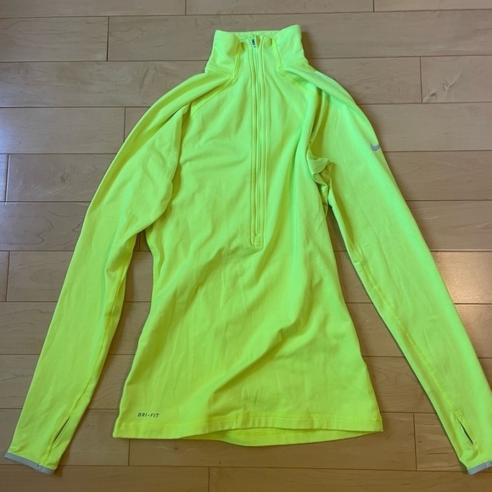 Nike neon half zip top​​